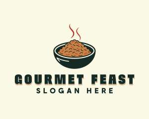 Gourmet Rice Bowl logo design