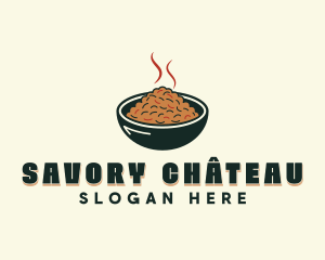 Gourmet Rice Bowl logo design