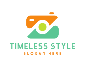 Abstract Photographer Camera logo design