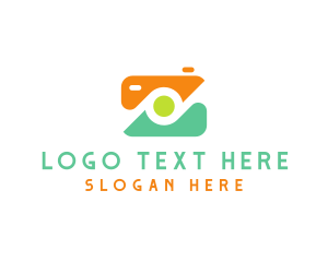 Abstract Photographer Camera logo