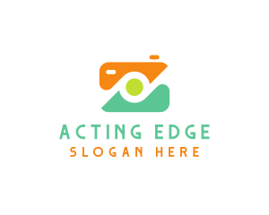 Abstract Photographer Camera logo design