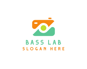 Abstract Photographer Camera logo design