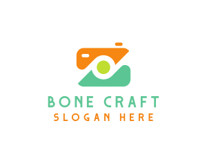 Abstract Photographer Camera logo design