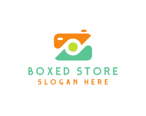 Abstract Photographer Camera logo design