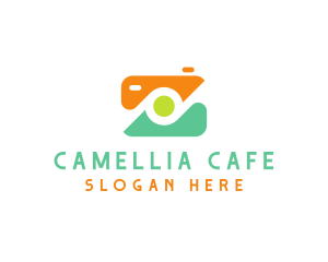 Abstract Photographer Camera logo design