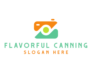 Abstract Photographer Camera logo design