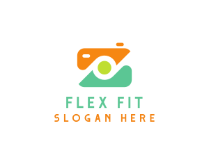 Abstract Photographer Camera logo design