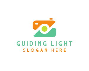 Abstract Photographer Camera logo design