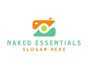 Abstract Photographer Camera logo design