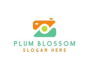 Abstract Photographer Camera logo design