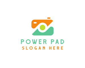 Abstract Photographer Camera logo design