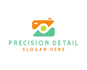 Abstract Photographer Camera logo design