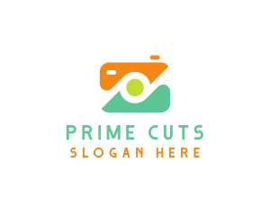 Abstract Photographer Camera logo design