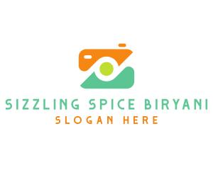 Abstract Photographer Camera logo design