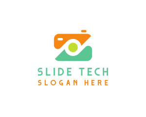 Abstract Photographer Camera logo design