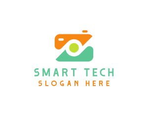 Abstract Photographer Camera logo design