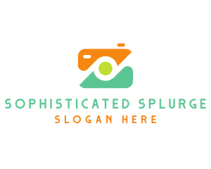 Abstract Photographer Camera logo design