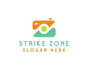 Abstract Photographer Camera logo design