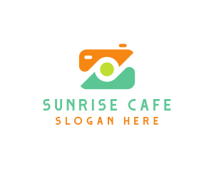 Abstract Photographer Camera logo design