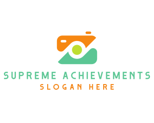 Abstract Photographer Camera logo design