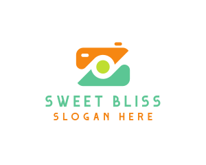 Abstract Photographer Camera logo design