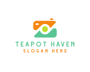 Abstract Photographer Camera logo design