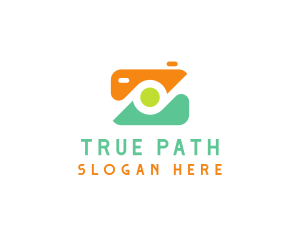 Abstract Photographer Camera logo design