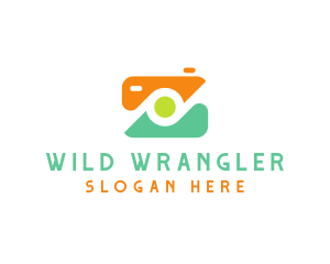 Abstract Photographer Camera logo design