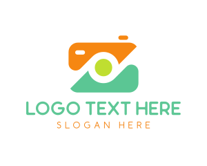Abstract Photographer Camera logo