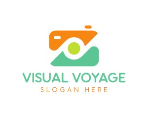 Abstract Photographer Camera logo