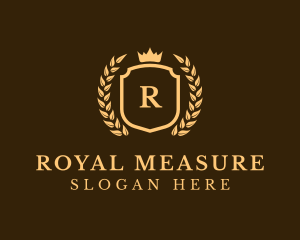 Royal Gold Shield logo design