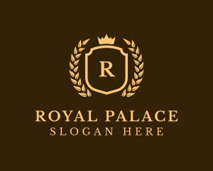 Royal Gold Shield logo design