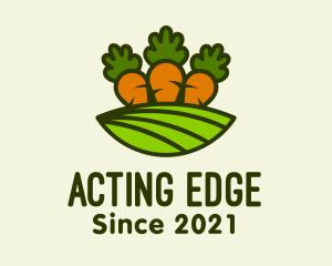 Carrot Vegetable Farm logo design