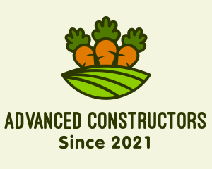 Carrot Vegetable Farm logo design