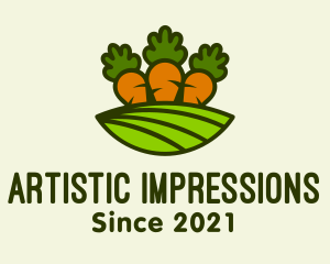 Carrot Vegetable Farm logo design