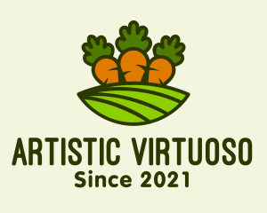 Carrot Vegetable Farm logo design