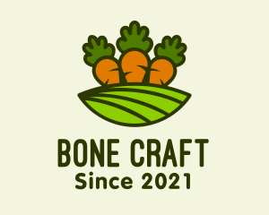 Carrot Vegetable Farm logo design