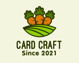 Carrot Vegetable Farm logo design