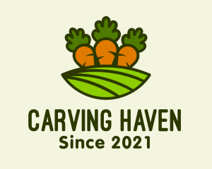 Carrot Vegetable Farm logo design