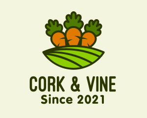 Carrot Vegetable Farm logo design