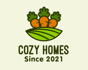 Carrot Vegetable Farm logo design