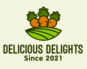 Carrot Vegetable Farm logo design