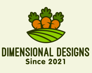 Carrot Vegetable Farm logo design