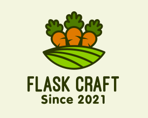 Carrot Vegetable Farm logo design