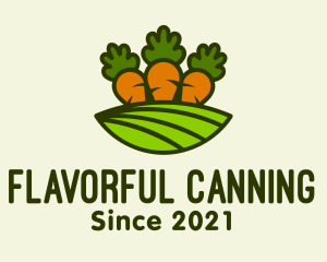 Carrot Vegetable Farm logo design