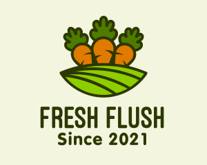 Carrot Vegetable Farm logo design