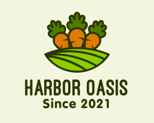 Carrot Vegetable Farm logo design