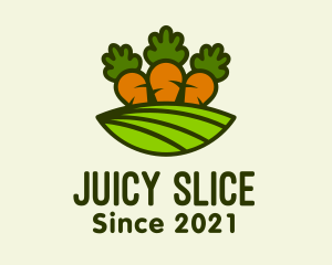 Carrot Vegetable Farm logo design