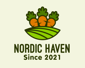 Carrot Vegetable Farm logo design