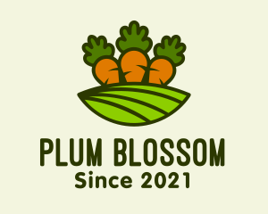 Carrot Vegetable Farm logo design